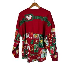DISNEY 2020 Christmas Holiday Santa Mickey & Friends Spirit Jersey Size Large